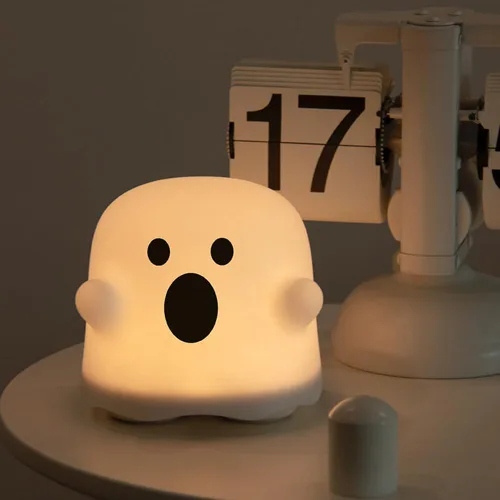 Miniatura 13 de Luz nocturna para cuarto de bebé, lámpara nocturna con interruptor de palanca para dormitorio, lámparas recargables por USB, 2 modos de luz, juguete