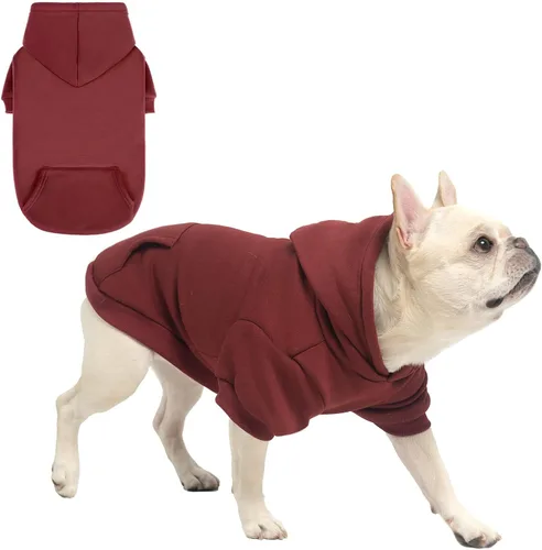 Miniatura 47 de SCENEREAL Sudadera de seguridad con capucha para perros grandes, medianos y pequeños, para niños y niñas, disfraz de perro suave con agujero para #1