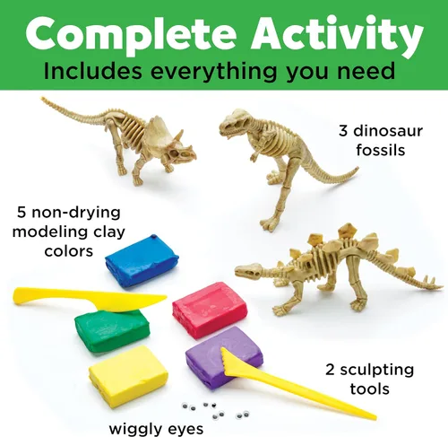 Miniatura 3 de Creatividad para niños: crea con dinosaurios de arcilla