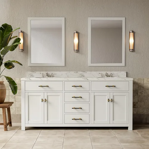 Miniatura 6 de Haliwu Paquete de 5 tiradores de gabinete con barra en T negra y dorada de 3 pulgadas, tiradores de puerta para armarios de cocina, manijas de zinc