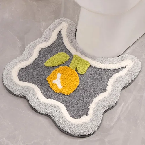 Miniatura 15 de PTAEXCEL Bonita alfombra de baño, 32 x 20 pulgadas, extra suave, color rosa, alfombra de área de flores de alta absorción, antideslizante, lavable a