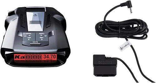 Miniatura 9 de Detector de Radar Láser Cobra RAD 480i – Detección de Largo Alcance, Bluetooth, Compatible con Apple CarPlay y Android Auto, Detección Delantera