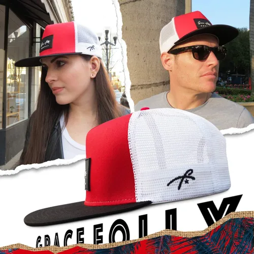 Miniatura 22 de Grace Folly - Gorra trucker unisex gorra de malla con cierre trasero