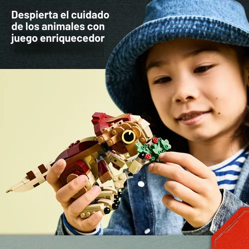 Miniatura 4 de LEGO Jurassic World Bebé Dinosaurio Dolores: Aquilops Juguete para Niños - Juguete Educativo y de Aprendizaje para Niñas y Niños, Edades 7+ - Idea