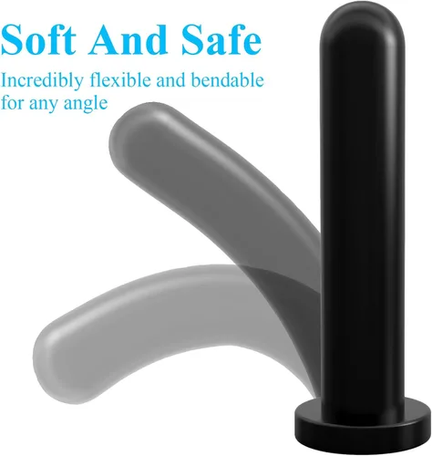 Miniatura 6 de Entrenador de enchufe anal con fuerte ventosa para hombres y mujeres, consolador suave y pequeño con correa, juguetes sexuales vaginales