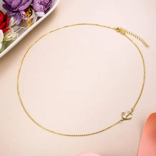 Miniatura 5 de EVER FAITH Gargantilla de cadena ajustable de plata de ley 925 delicada con cruz lateral para mujer