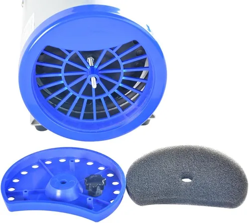 Miniatura 7 de SHELANDY Groomer Partner Secador de pelo de mascotas con fuerza para perros, soplador para el aseo de perros con calentador (Azul)