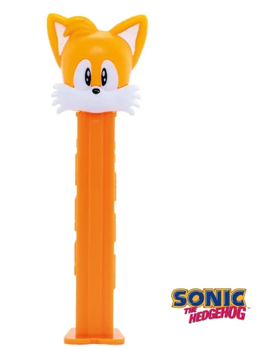 Miniatura 6 de PEZ Sonic The Hedgehog - Juego de dispensadores y cajas de regalo de caramelos: Sonic, nudillos y colas, 3 dispensadores Sonic Pez con repuestos
