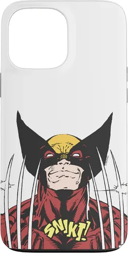 Funda para iPhone 13 Pro Max Marvel X-Men Wolverine Snikt