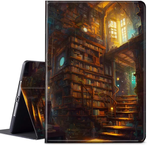 Miniatura 13 de Funda para tablet Kindle Fire 7 2019/2017 lanzamiento 9ª/7ª generación 7 pulgadas, ligera, protectora de piel sintética, cubierta inteligente