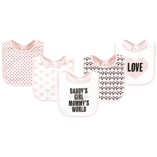 Miniatura 16 de Hudson - Babero unisex de algodón para bebé, baberos de algodón, talla única , Cactus rosa