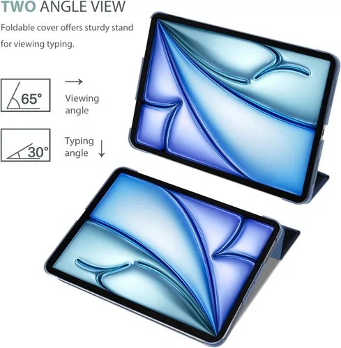 Miniatura 5 de ProCase Funda inteligente para iPad Air de 11 pulgadas M3 M2 2025 2024/10.9 Air 5ª 4ª Generación 2022 2020, Funda protectora para Air 5 4 - Azul