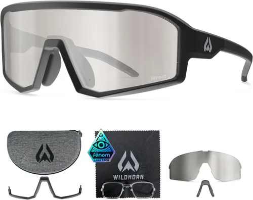 Wildhorn Radke MTB - Gafas de sol fotocromáticas para ciclismo, UV400, para esquí, correr, deportes, gafas de sol para hombres y mujeres
