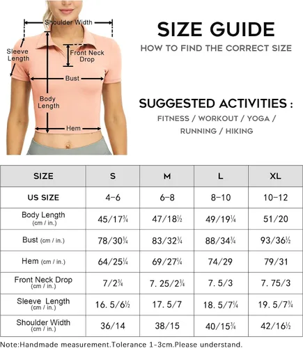 Miniatura 7 de icyzone Polo corto de manga corta para mujer, para entrenamiento, golf, tenis