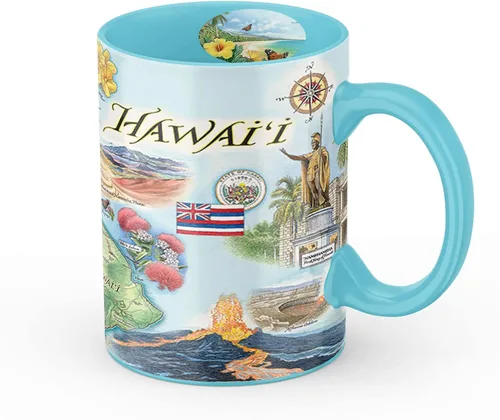 Miniatura 4 de Xplorer Maps Boston Map Taza de cerámica (16 onzas) – Taza de café sin BPA para bebidas calientes y frías – perfecta para oficina, hogar o regalo