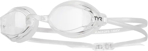 TYR Blackops 140 EV Racing - Gafas de natación competitivas para hombres y mujeres, antivaho Sin espejo - Transparente