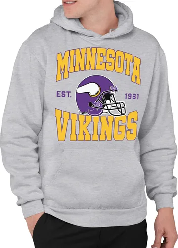 Miniatura 30 de Junk Food NFL Sudadera con Capucha Pullover Signature unisex para adultos. Ajuste Unisex Relajado.