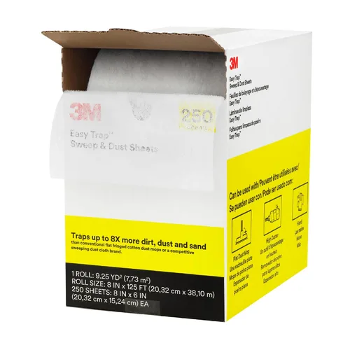 Miniatura 2 de Paño atrapapolvo de 3M, tela para barrer y quitar el polvo, Blanco, 1