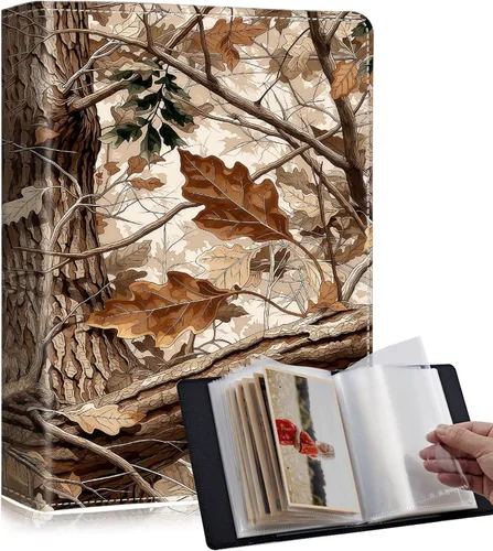 Miniatura 51 de Lindos álbumes de fotos de 4x6 pulgadas con 60 bolsillos y capacidad para 120 fotos con fuerte banda elástica, libres de ácido, a prueba de humedad