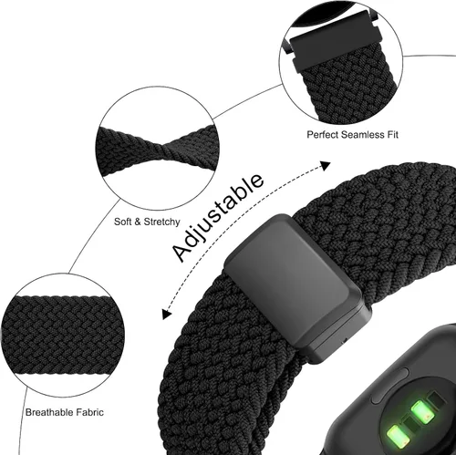 Miniatura 3 de Meliya Bandas compatibles con Garmin Vivoactive 5 / Vivoactive 3 Watch, Garmin Venu 2 Plus / Venu Sq / Venu Bandas para mujeres y hombres, correa