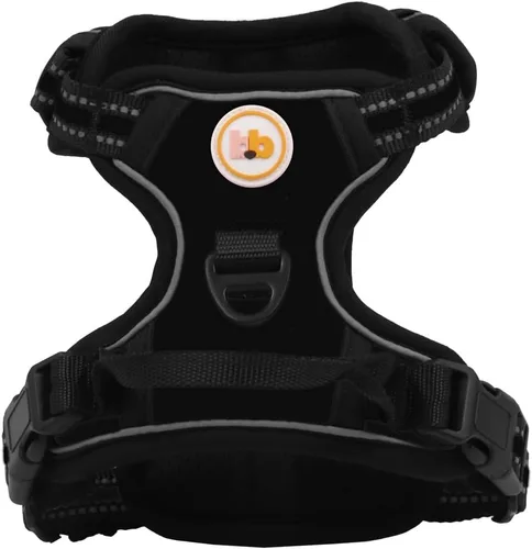 Miniatura 2 de Buddy's Best Arnés para perro, arnés sin tirones para mascotas, con 2 clips para correa, arnés ajustable suave acolchado reflectante de seguridad