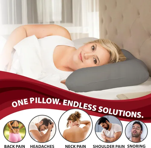 Miniatura 2 de Core Products D-Core - Almohada cervical para el cuello – Soporte ortopédico extra firme para molestias de cuello, personas que duermen de espalda