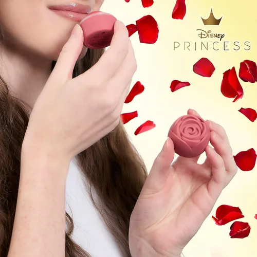 Miniatura 4 de Disney Belle Maison - Juego de maquillaje cosmético, colección esencial de maquillaje, Princess Belle Beauty and the Beast - Incluye 3 bálsamos