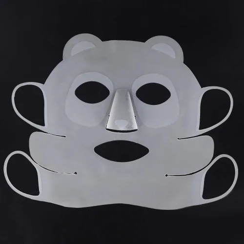 Miniatura 6 de ZJchao Hoja de silicona, cubierta de silicona facial reutilizable de silicona facial panda gancho para las orejas cubiertas hidratantes