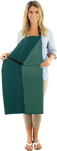 Miniatura 9 de Ravill Delantal impermeable para hombres y mujeres, delantales de trabajo multiusos de 35 pulgadas para lavavajillas, aseo de perros, limpieza