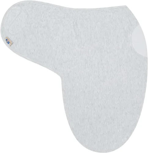 Miniatura 6 de BlueSnail Mantas ultra suaves para recién nacidos, fáciles de envolver, manta ajustable de algodón para bebé (0-3 meses, 8-13 libras, juego gris)