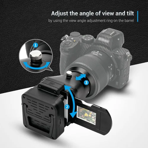 Miniatura 4 de Juego de adaptador de digitalización de película con luz LED reemplaza al Nikon ES-2 Convierte película negativa de 35mm y diapositivas a fotos