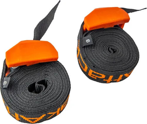Miniatura 8 de YakAttack Cam Straps - Paquete de 2 correas de 3 x 1 pulgada, amarre de poliéster resistente para kayak, cubierta de hebilla de goma, paquete de 2