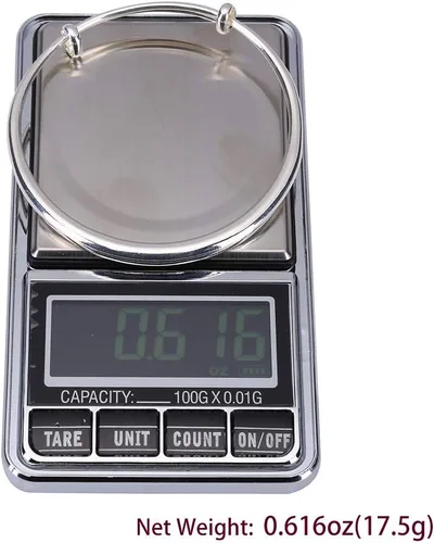 Miniatura 5 de 1 brazalete de plata de ley 925 sólida para mujer