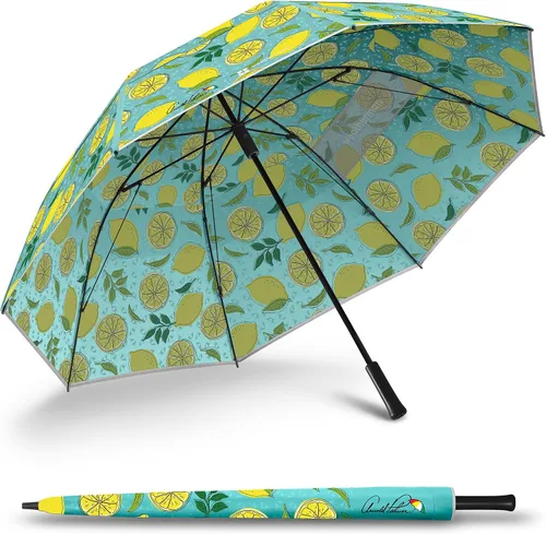 Miniatura 10 de Paraguas Weatherman - Paraguas de golf - Paraguas deportivo resistente al viento hasta 55 MPH - Disponible en 2 tamaños y 5