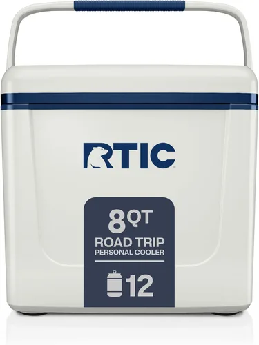 Miniatura 20 de RTIC Hielera Personal para Viaje por Carretera de 8 QT, Pequeña, Compacta, Aislada, Caja de Hielo Portátil para Comida, Bebida, Bebidas, Playa, Gris