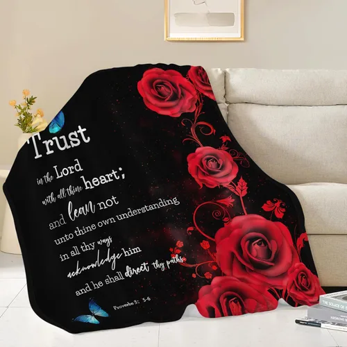 Miniatura 25 de Manta de caballos, manta de caballos, regalos para niñas, mujeres, niños y adultos, súper suave y acogedora, manta de forro polar mullido, Caballo