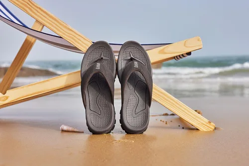 Miniatura 7 de Flip Flops for Men Beach Thong Sandals with Arch Support Water Resistant Slippers Shower Shoes