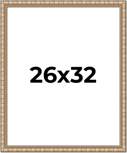 Miniatura 82 de Marco de fotos de madera maciza plateada de 32 x 32 pulgadas de ancho de 1.5 pulgadas Profundidad del marco interior de 0.5 pulgadas Marco