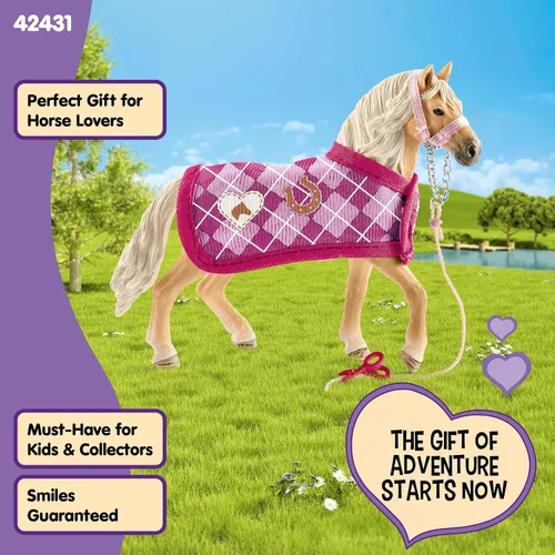Miniatura 6 de Schleich Horse Club, juguetes de caballo para niñas y niños, set de creación de moda de caballo de Sofia para niñas y niños de 5 años en adelante