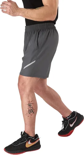 Miniatura 4 de Ultra Performance Paquete de 4 pantalones cortos deportivos para correr para hombre, 7 pulgadas de entrepierna, de nailon, pantalones cortos