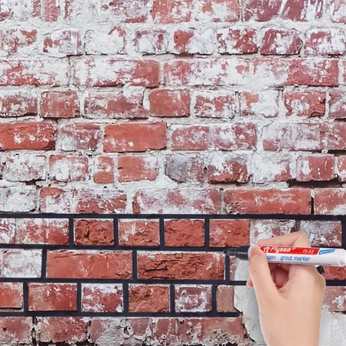 Miniatura 7 de 6 bolígrafos de azulejos restaurador de lechada de pared, rotulador de reparación de lechada para restaurar azulejos, paredes, suelos de baños