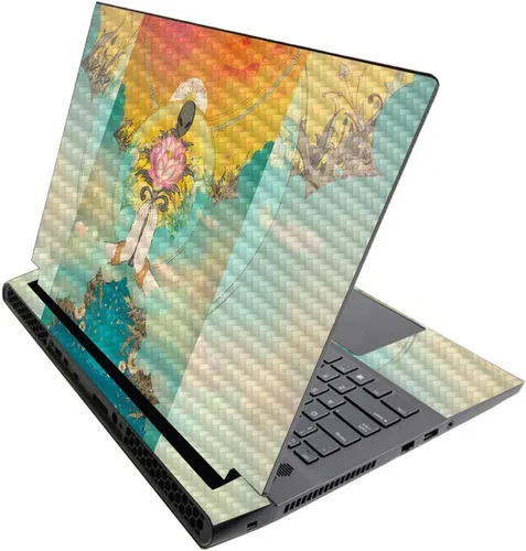 Miniatura 157 de MightySkins - Skin brillante con purpurina para Alienware M17 R3 (2020) y M17 R4 (2021) - Diversión de los años 90 Acabado duradero con purpurina