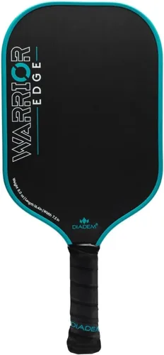 Miniatura 8 de Diadem Warrior Edge - Paletas de pickleball Cara de carbono grabado para máximo giro, protector aerodinámico de 16mm, agarre Comfort Max, núcleo