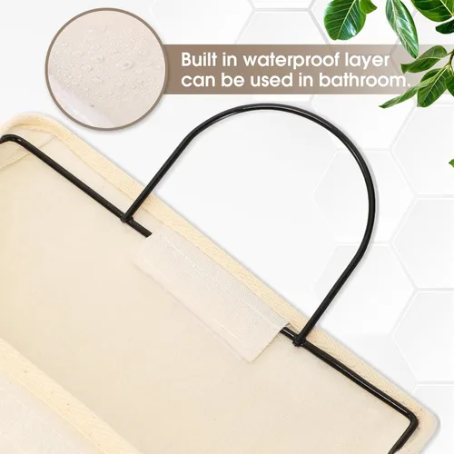 Miniatura 5 de Woanger 12 bolsas de almacenamiento para colgar en la pared, organizador para colgar en la pared, contenedores para colgar sobre la puerta