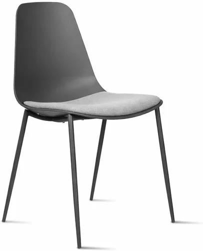 Miniatura 21 de 2xhome Bonita silla de escritorio minimalista Sin brazos, ruedas rodantes, espacio pequeño, diseño delgado Niños, adolescentes, sala de estar