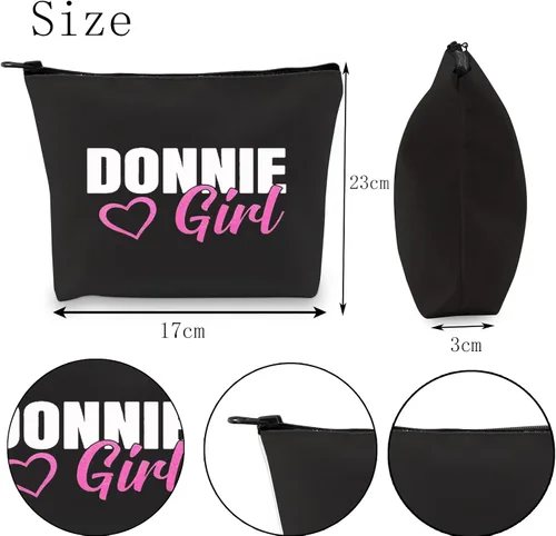 Miniatura 6 de POFULL Amante de la Música Regalo Banda de Música Mercancía Novedad Niño Grupo Cosméticos Bolsa Músi, Don chica