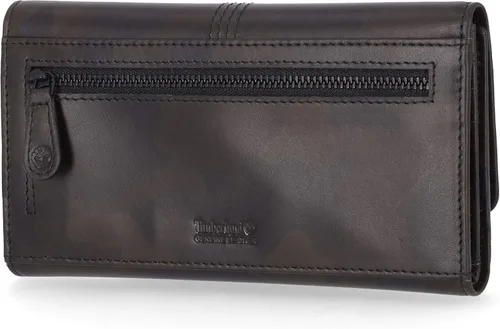 Miniatura 32 de Timberland - Cartera de piel con solapa RFID para mujer, Rojo, talla única