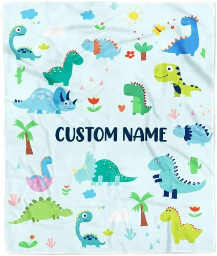 Miniatura 24 de Manta personalizada con nombre de tortuga para bebé, niño, niña, mar, recién nacido, hijo, hija, nieta, sobrina, cumpleaños, Navidad, manta de forro