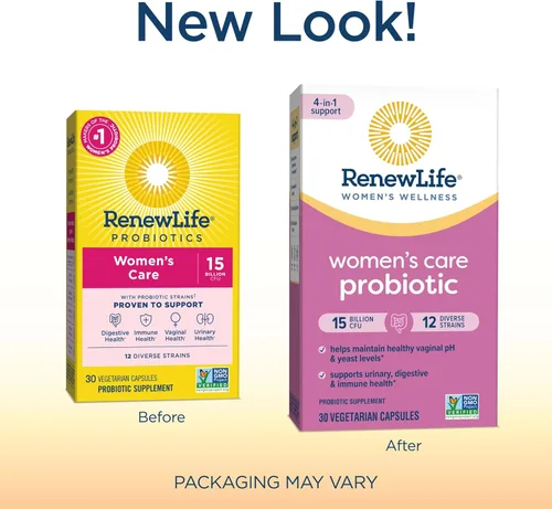 Miniatura 2 de Renew Life Cápsulas probióticas para mujeres, apoya el equilibrio del pH para mujeres, salud vaginal, urinaria, digestiva e inmunológica, L.