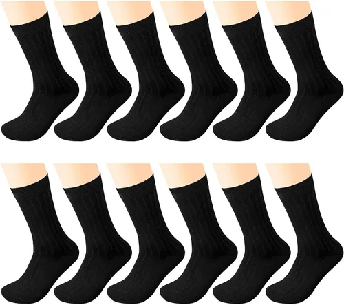 Miniatura 25 de 12 pares de calcetines de vestir para hombre